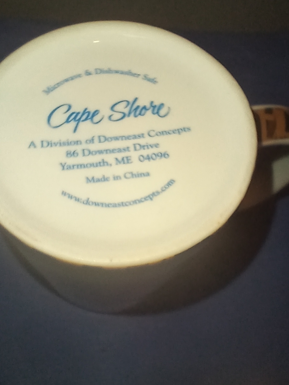 Vintage Kennebunkport Maine Souvenir Mug - Picture 6 of 6